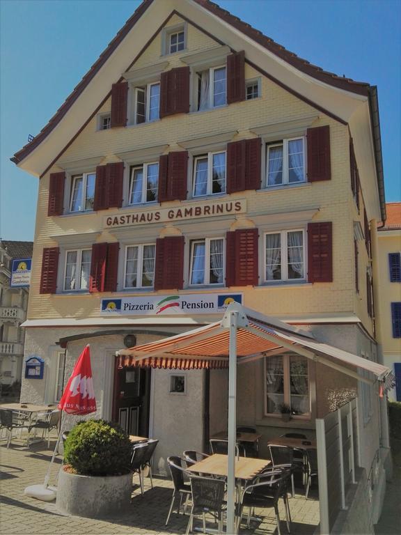 Pizzeria-Pension Gambrinus Walzenhausen Dış mekan fotoğraf