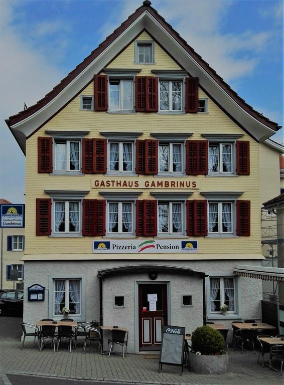 Pizzeria-Pension Gambrinus Walzenhausen Dış mekan fotoğraf